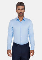 Blue Ultrasoft Bamboo Shirt - SARTORO17