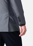 Bowery Grey Microcheck Jacket - SARTORO111