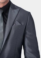 Bowery Grey Microcheck Suit - SARTORO245