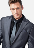 Bowery Grey Microcheck Suit - SARTORO600