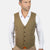 British Khaki Cotton Vest - SARTORO