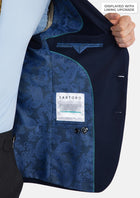 Broadway Navy Microcheck Jacket - SARTORO834
