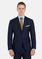 Broadway Navy Microcheck Suit - SARTORO982