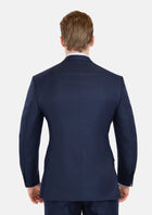 Broadway Navy Microcheck Suit - SARTORO600