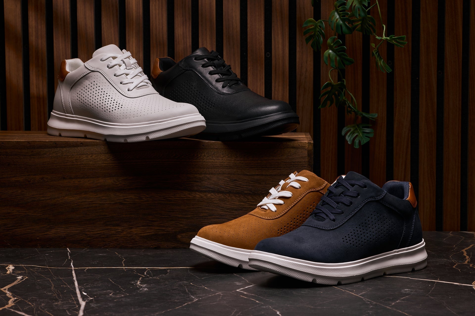 Brown Lightweight Casual Walkers - 2817