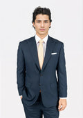 Bryant Aegean Sharkskin Blue Suit - SARTORO