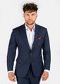 Bryant Navy Sharkskin Suit - SARTORO