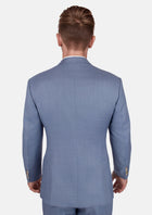 Bryant Vista Blue Sharkskin Suit - SARTORO975