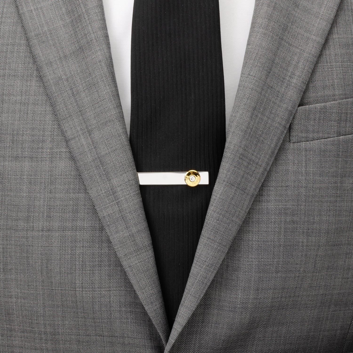 Bullet Silver Tie Bar - SARTORO371