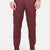 Burgundy Herringbone Pants - SARTORO