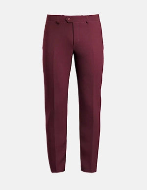 Spanish Red Stretch Pants - SARTORO Spanish Red Stretch Pants - SARTORO