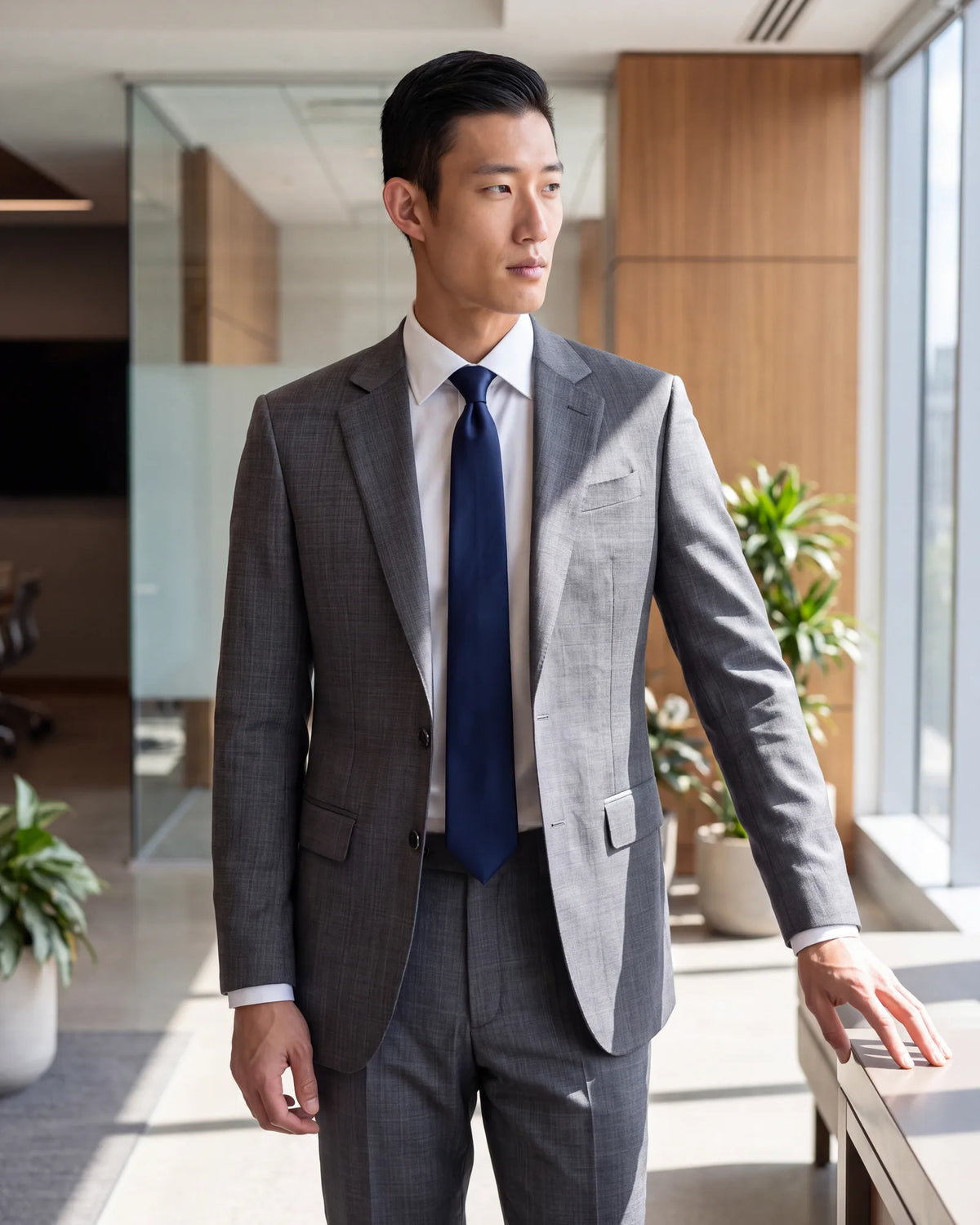 Expect a firmer shoulder and chest from a suit jacket than from a blazer or sport coat, and plan to wear it with its trousers.