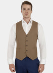 Camel Cotton Vest