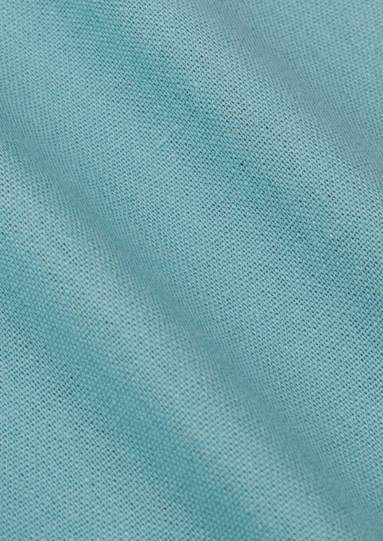 Capri Blue Linen Shirt - SARTORO228