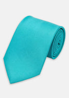 Capri Blue Tie - SARTORO670