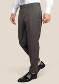 Carbon Grey Pindot Pants - SARTORO