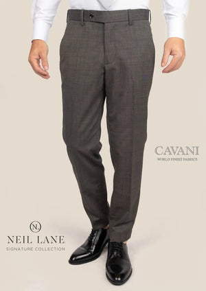 Carbon Grey Pindot Pants