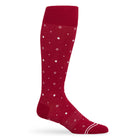 Cardinal Mixed Dots Dress Socks - SARTORO669