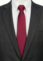 Carmine Red Tie - SARTORO702