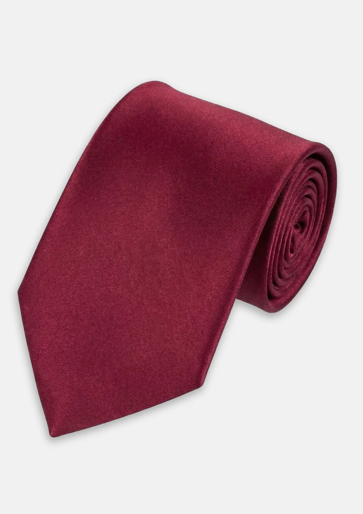 Carmine Red Tie - SARTORO