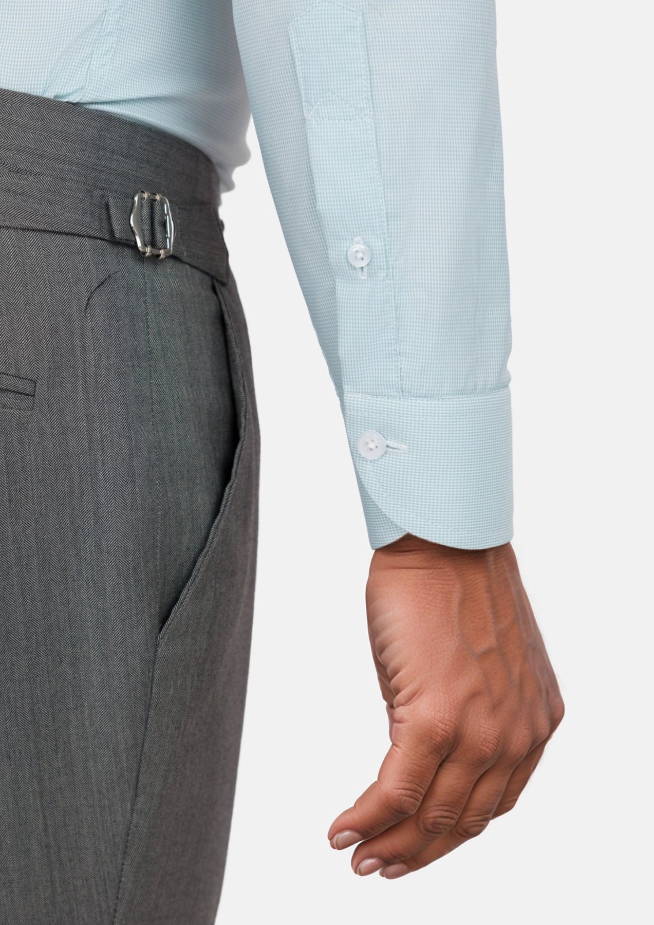 Celadon Green Shirt - SARTORO