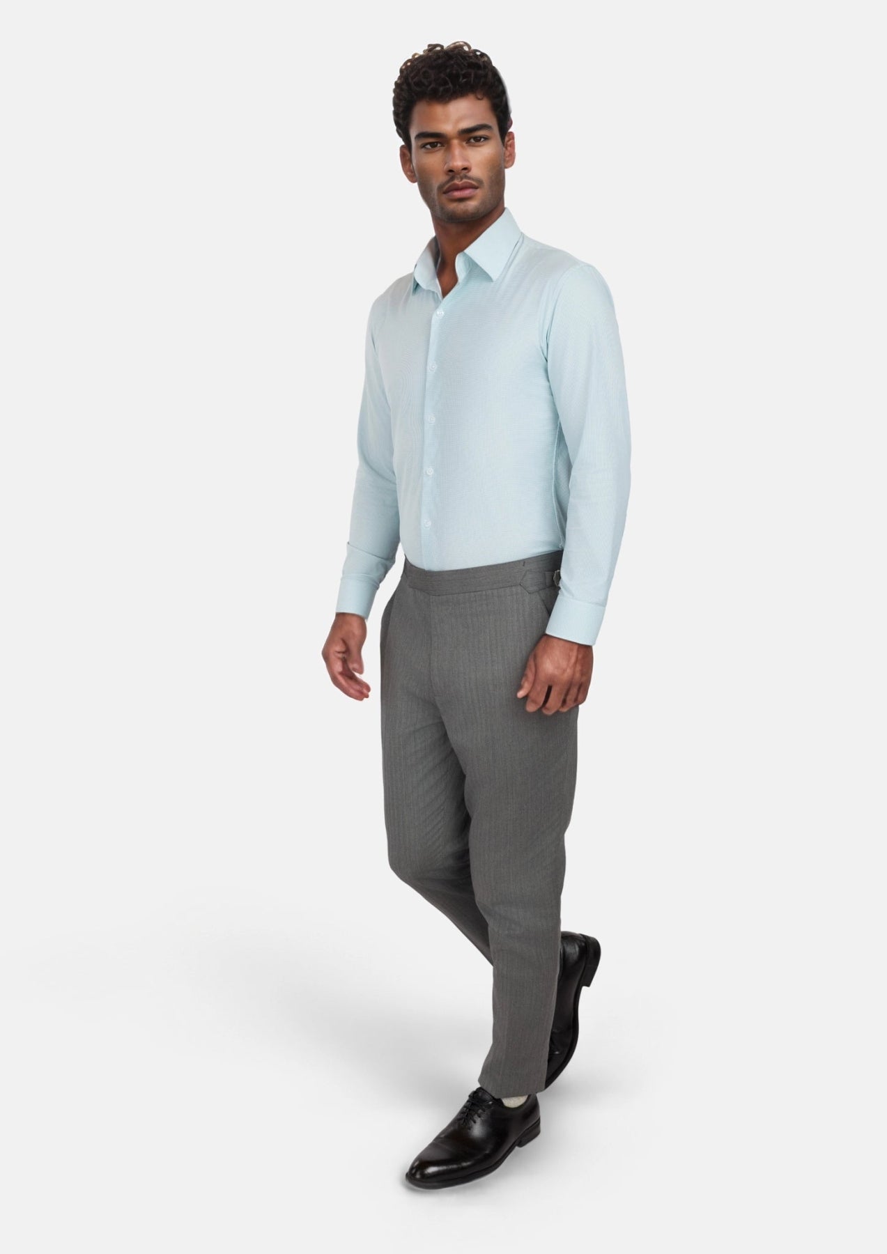 Celadon Green Shirt - SARTORO