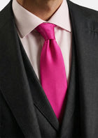 Cerise Pink Tie - SARTORO701
