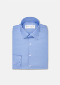 Chambray Blue Wormwood Shirt - SARTORO