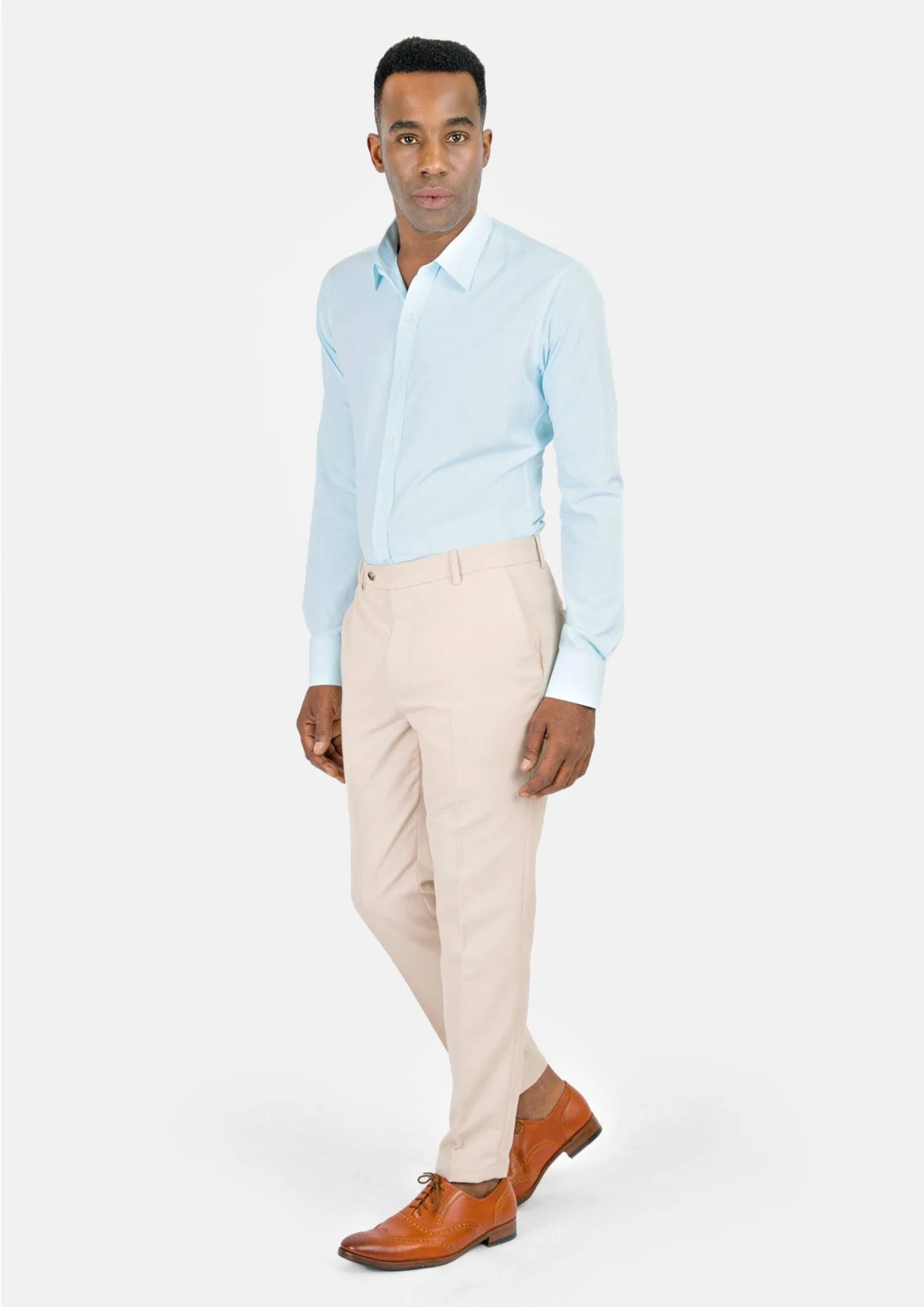 mens champagne dress pants Men's Champagne Stretch Pants