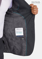 Charcoal Flannel Ellis Suit - SARTORO410