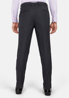 Charcoal Flannel Pants - SARTORO584