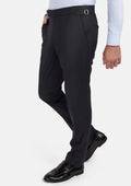 Charcoal Grey Performance Stretch Pants - SARTORO