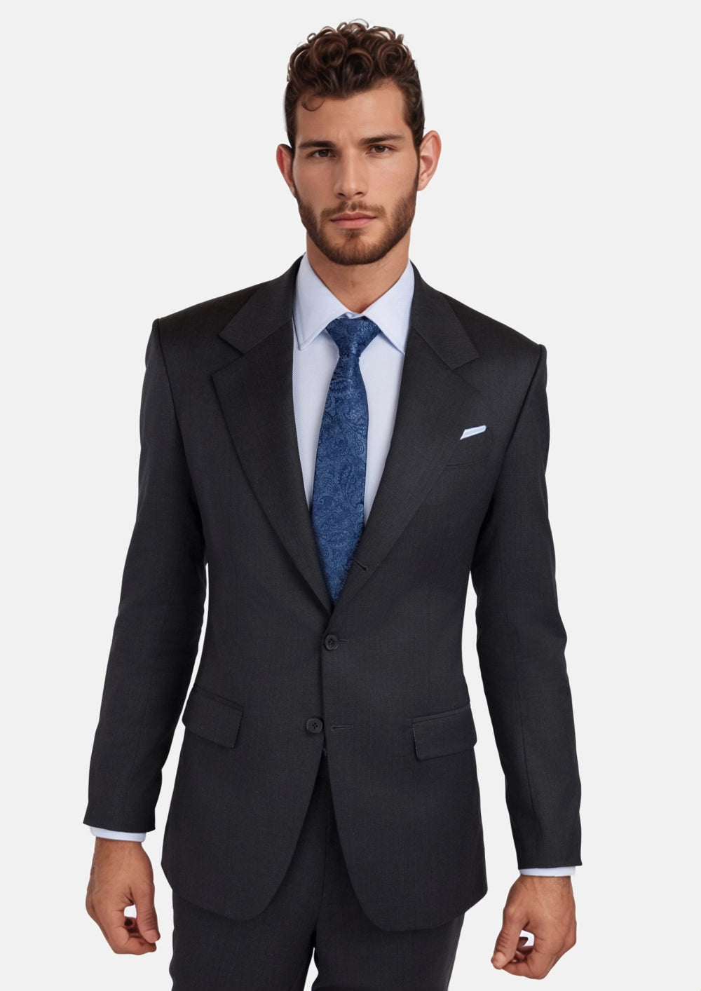 Charcoal Grey Performance Suit81
