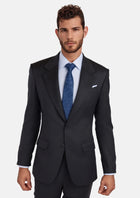 Charcoal Grey Performance Stretch Suit - SARTORO852