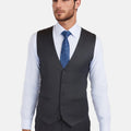 Charcoal Grey Performance Stretch Vest - SARTORO