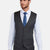 Charcoal Grey Performance Stretch Vest - SARTORO