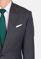 Charcoal Pinstripe Astor Jacket - SARTORO217