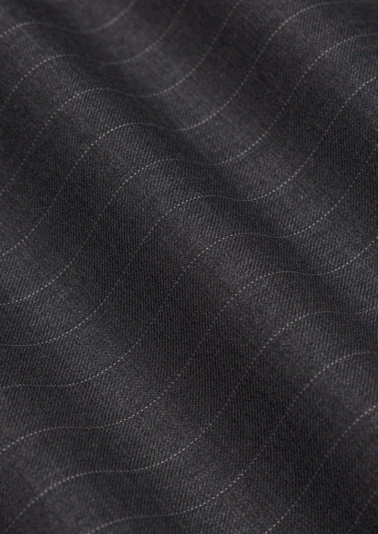Charcoal Pinstripe Astor Jacket - SARTORO851