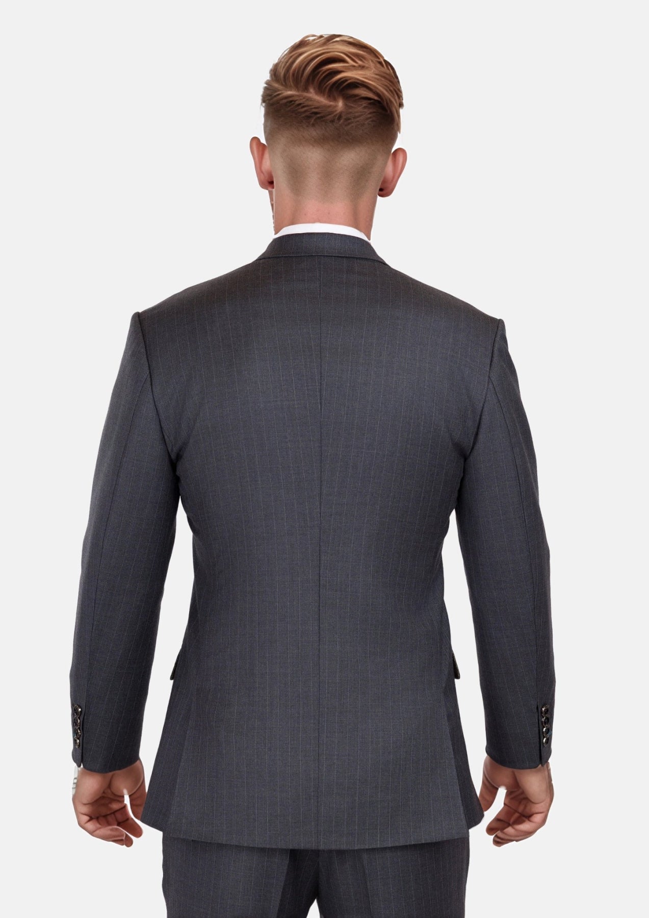Charcoal Pinstripe Astor Suit - SARTORO