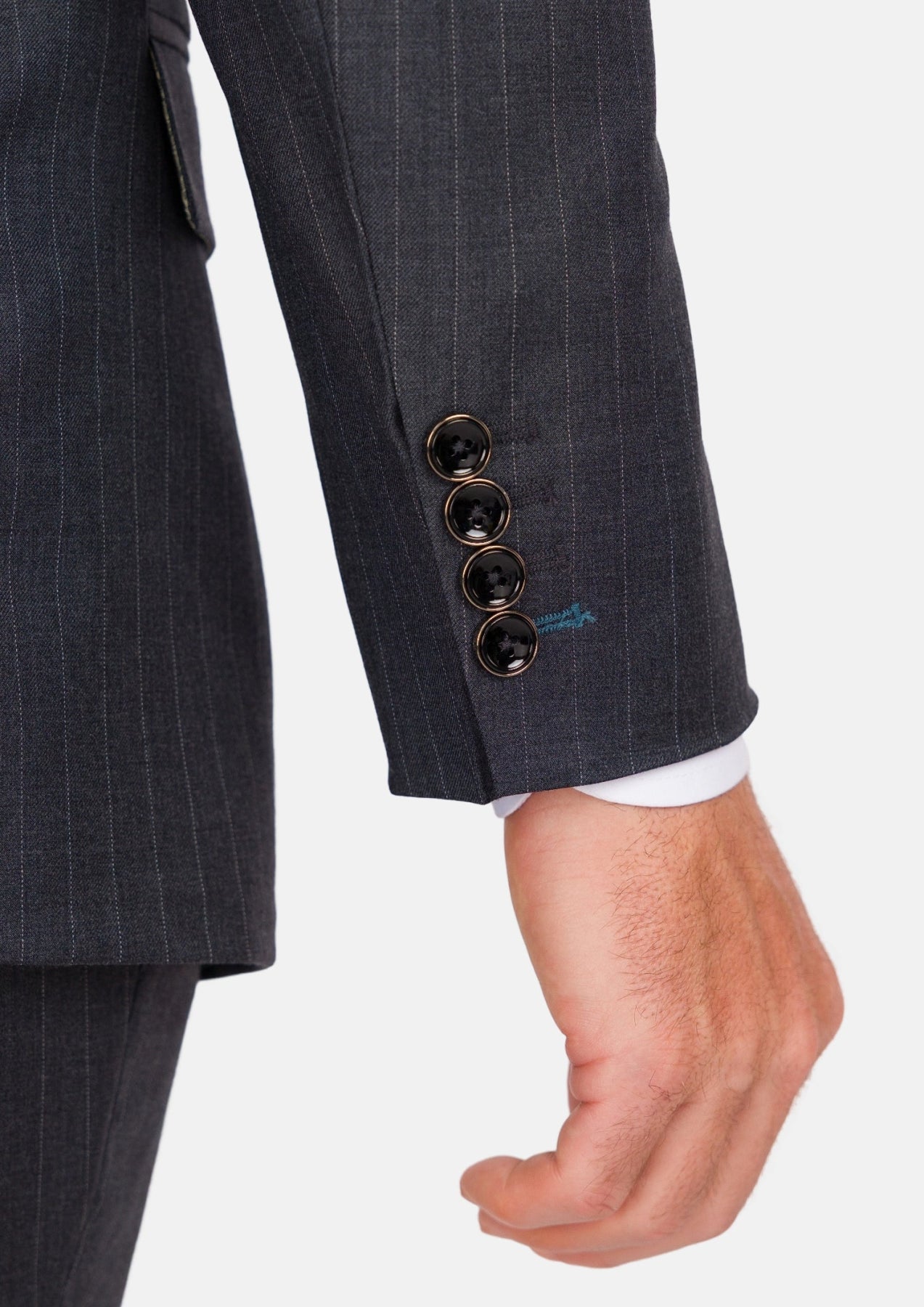 Charcoal Pinstripe Astor Suit - SARTORO