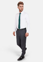Charcoal Pinstripe Pants - SARTORO324