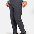 Charcoal Prince of Wales Pants - SARTORO