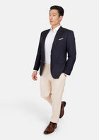 Charcoal Slate Astor Jacket - SARTORO932