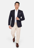 Charcoal Slate Astor Jacket - SARTORO774