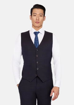 Charcoal Slate Vest - SARTORO