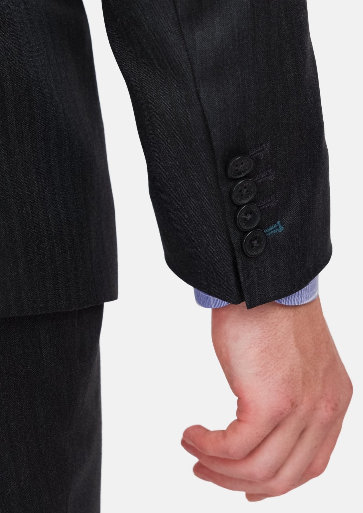 Charcoal Smoke Astor Jacket - SARTORO