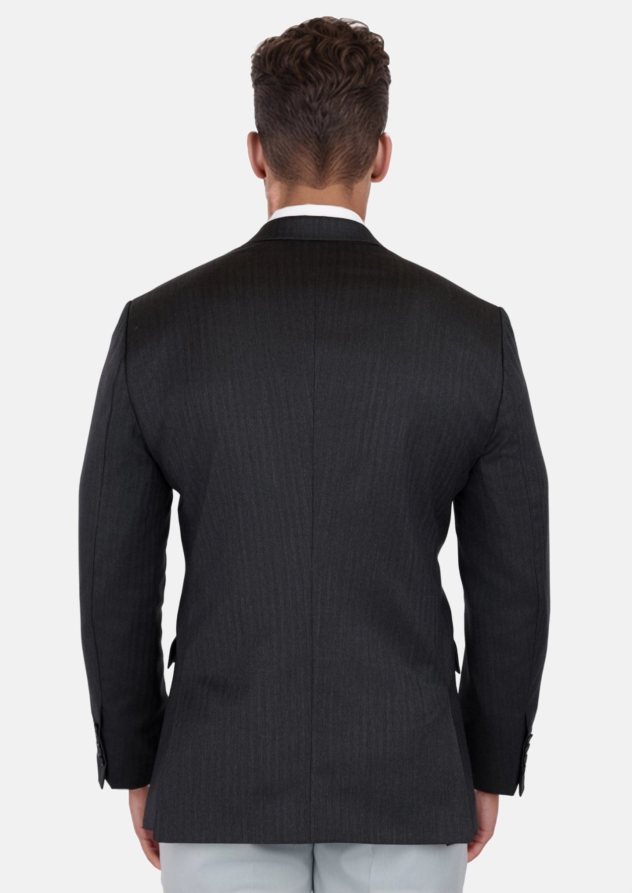 Charcoal Smoke Astor Jacket - SARTORO