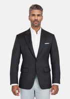 Charcoal Smoke Astor Jacket - SARTORO7