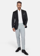 Charcoal Smoke Astor Jacket - SARTORO189