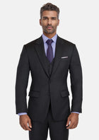 Charcoal Smoke Astor Suit - SARTORO582
